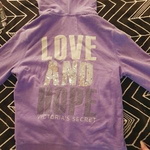 ❌SOLD❌ViCTORIA'S SECRET ZIP UP HOODIE🧥💁👼